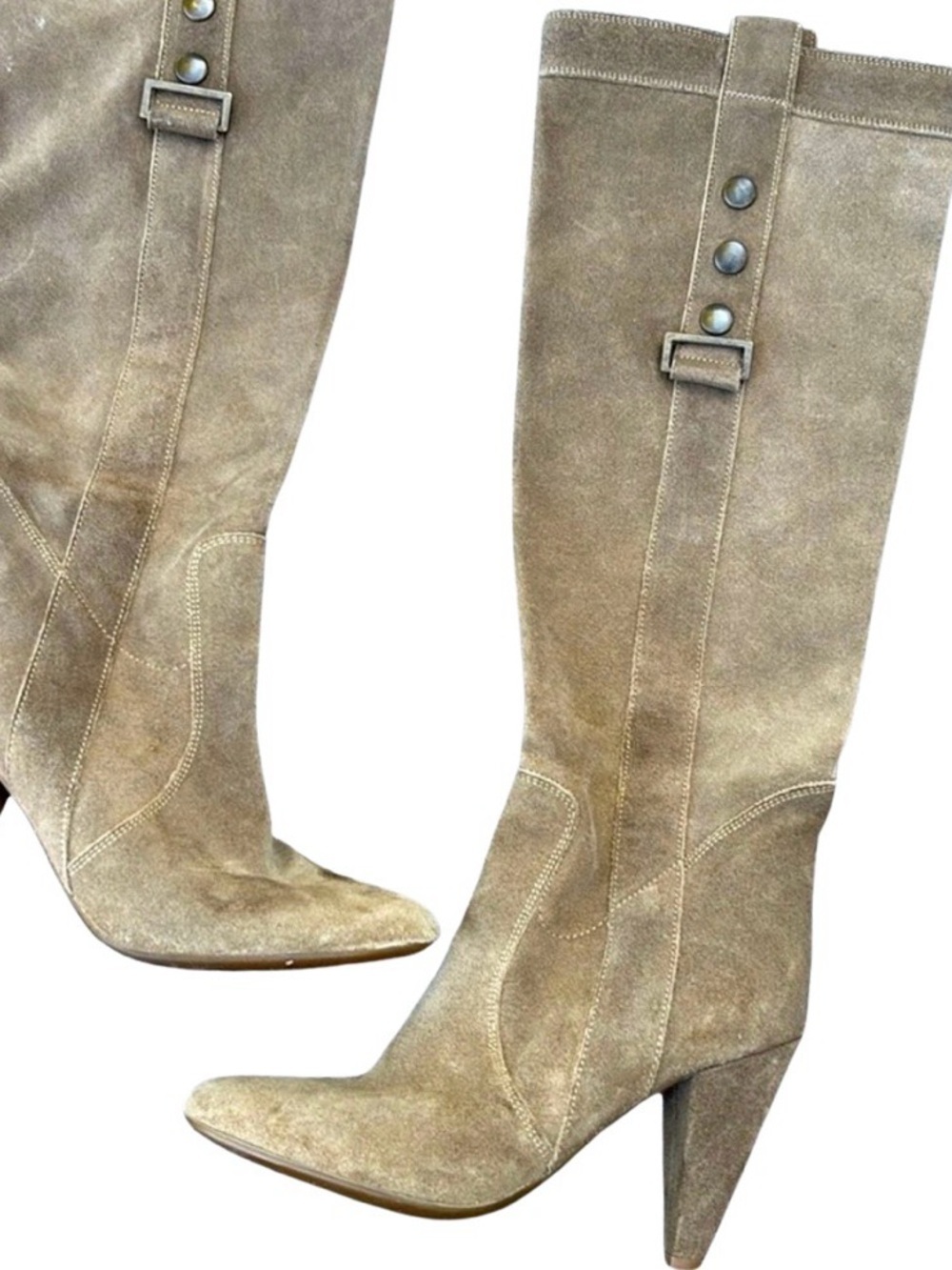 Fornarina suede Stylish Tan Knee-High Boots